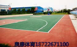 河北弹性丙烯酸篮球场铺设施工划线诚信为本图片4
