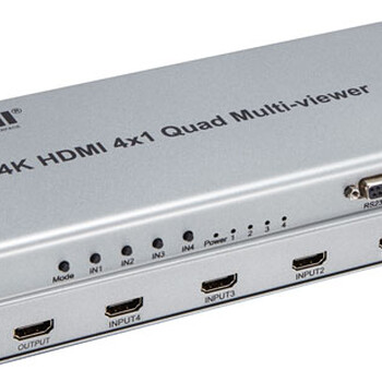 供应索飞翔HDMI四画面分割器4K无缝视频切换器无缝分割器