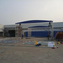 湖南推拉帐篷移动伸缩棚大排档夜宵帐篷活动仓库蓬雨篷图片