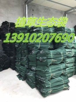 北京生态袋河道护坡绿化植草袋厂价