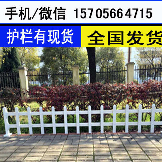 安徽池州pvc护栏、塑钢护栏