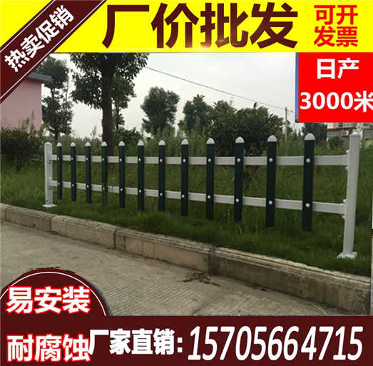 阜阳市界首市pvc护栏 塑钢护栏围栏
