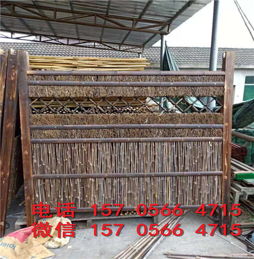 郸城县锌钢草坪护栏碳化实木防腐木栅栏围栏厂家供应