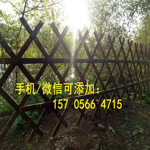 湖南张家界竹篱笆护栏竹子护栏厂商出售