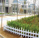 桐乡市室外篱笆围墙草坪院子庭院装饰护栏碳化
