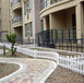 荔城区室外篱笆围墙草坪院子庭院装饰护栏碳化