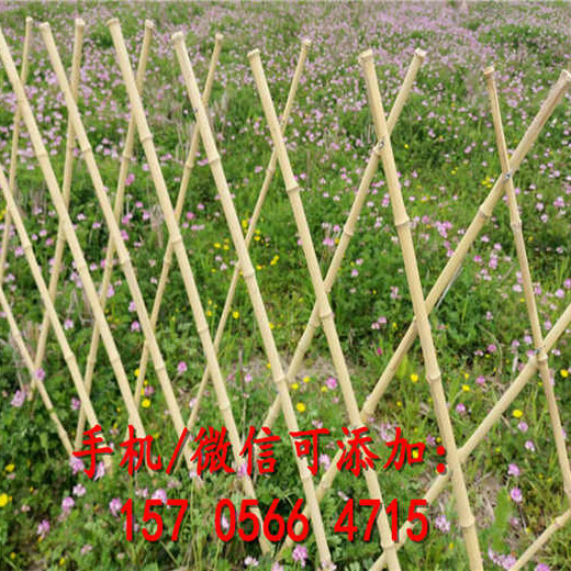 延庆县插地围栏竹制庭院竹片栅栏护栏厂商出售