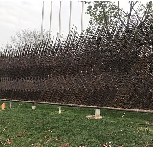 大冶防腐竹篱笆园艺拉网竹栅栏满足各种需求