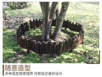 许昌市碳化木栅栏围栏栏杆那个省钱图片4