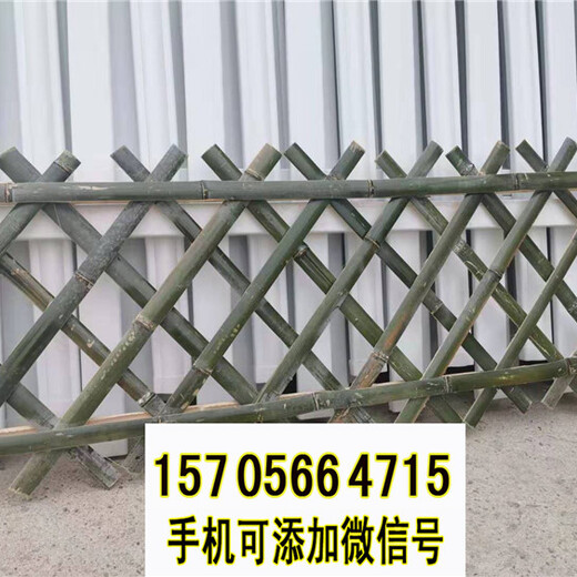 吉安吉水竹篱笆护栏塑钢护栏庭院栅栏