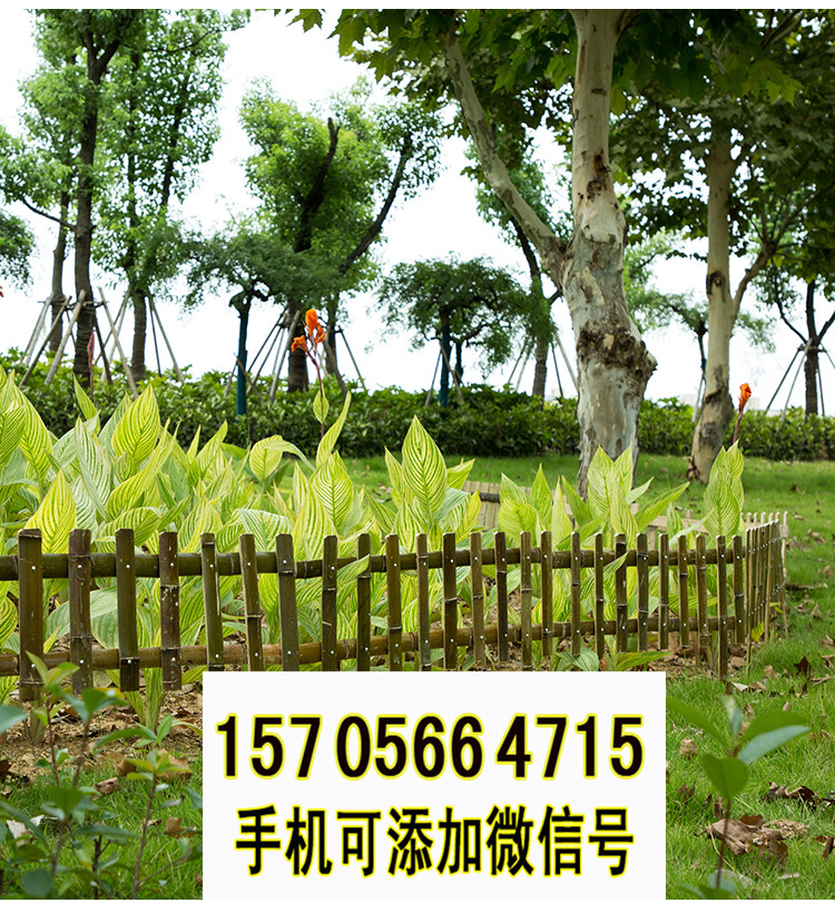 镇江京口竹篱笆 pvc护栏碳化木围栏大量供应，护栏供应（中闻资讯）