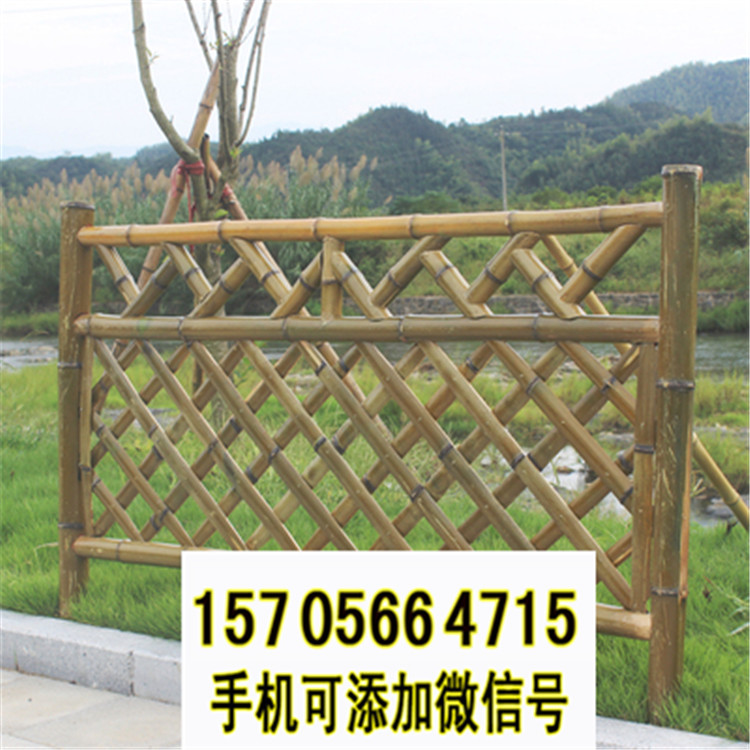 九江 竹篱笆栅栏门碳化竹围栏竹护栏 欢迎来电