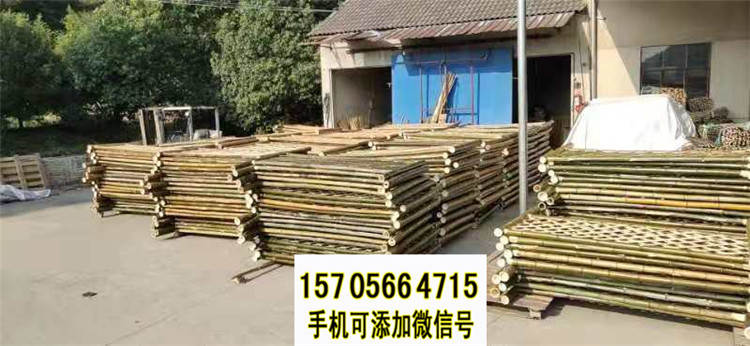 梅州 竹篱笆塑料篱笆围栏竹片竹护栏 生产