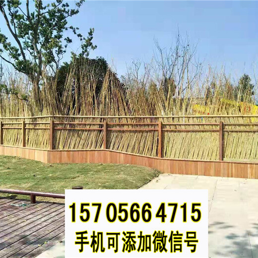 苏州常熟竹篱笆碳化竹护栏竹子篱笆竹栅栏pvc护栏及价格优惠