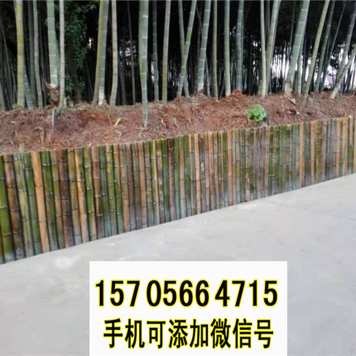 吉州区竹篱笆木护栏花园栅栏竹子护栏价格