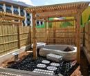 梅列区竹篱笆碳化木护栏pvc塑钢护栏塑钢护栏厂家直供