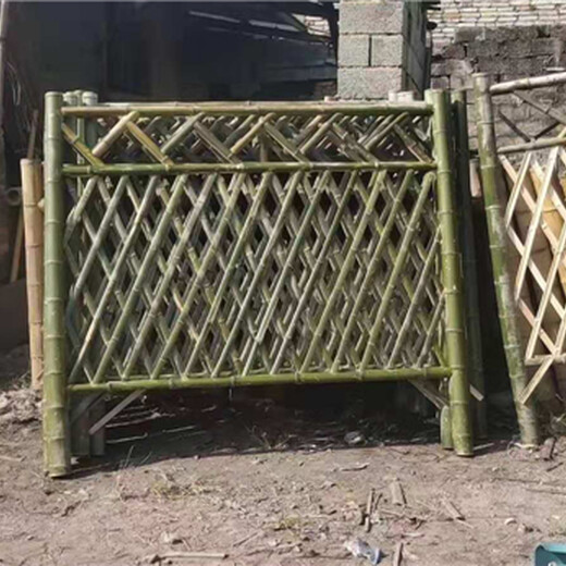 沁阳竹篱笆仿竹篱笆防腐木实木围栏塑钢护栏百度贴吧