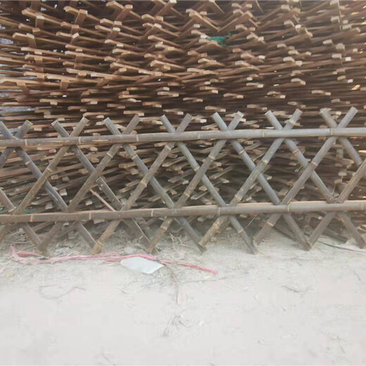 河南平頂山竹柵欄竹護欄草坪護欄花欄（中聞資訊）