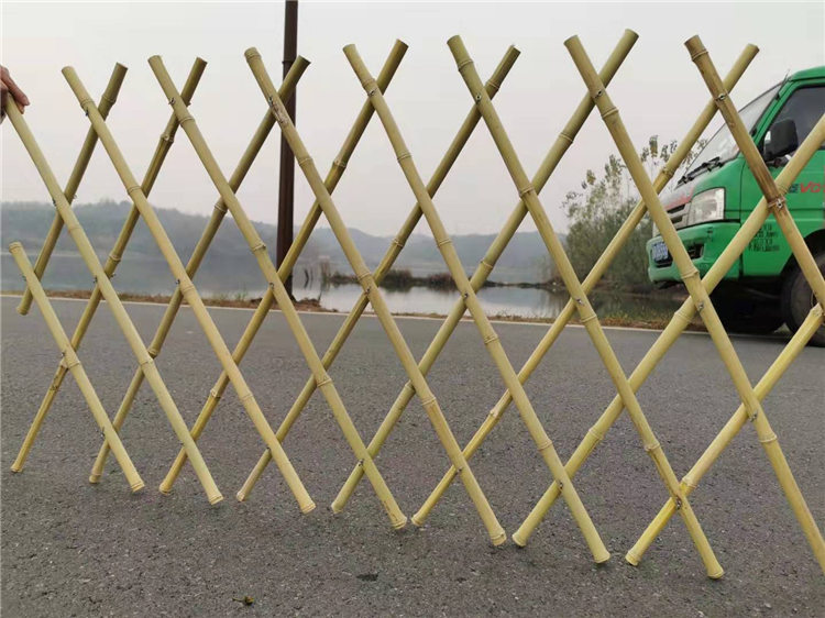 乐安竹篱笆美丽乡村护栏美丽乡村护栏竹子护栏全国供应