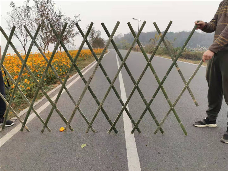 濮阳清丰竹篱笆竹子护栏木栅栏pvc护栏百度图片