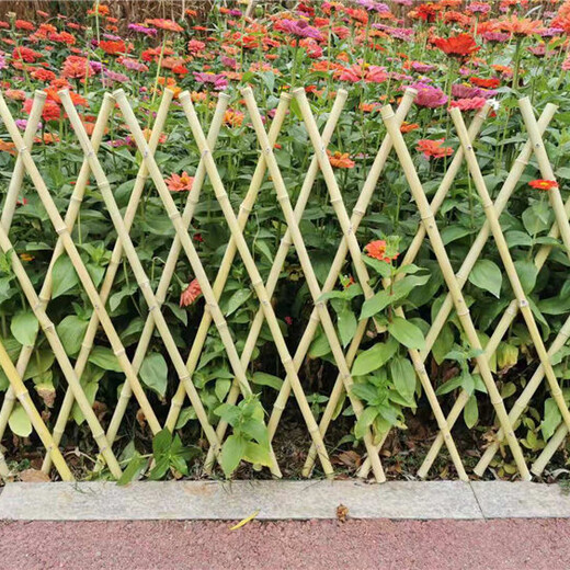 广南pvc护栏小区栏杆户外竹篱笆塑钢护栏