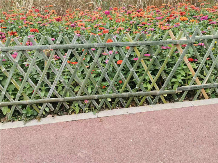 宿州泗县竹篱笆竹子护栏不锈钢护栏pvc护栏价格把大自然抱回家