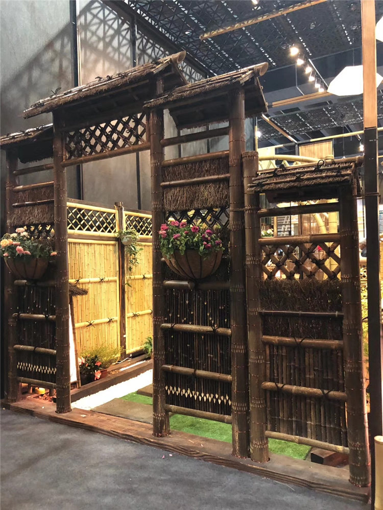 义马竹篱笆pvc护栏料庭院花园菜园塑钢护栏现货供应欢迎询价