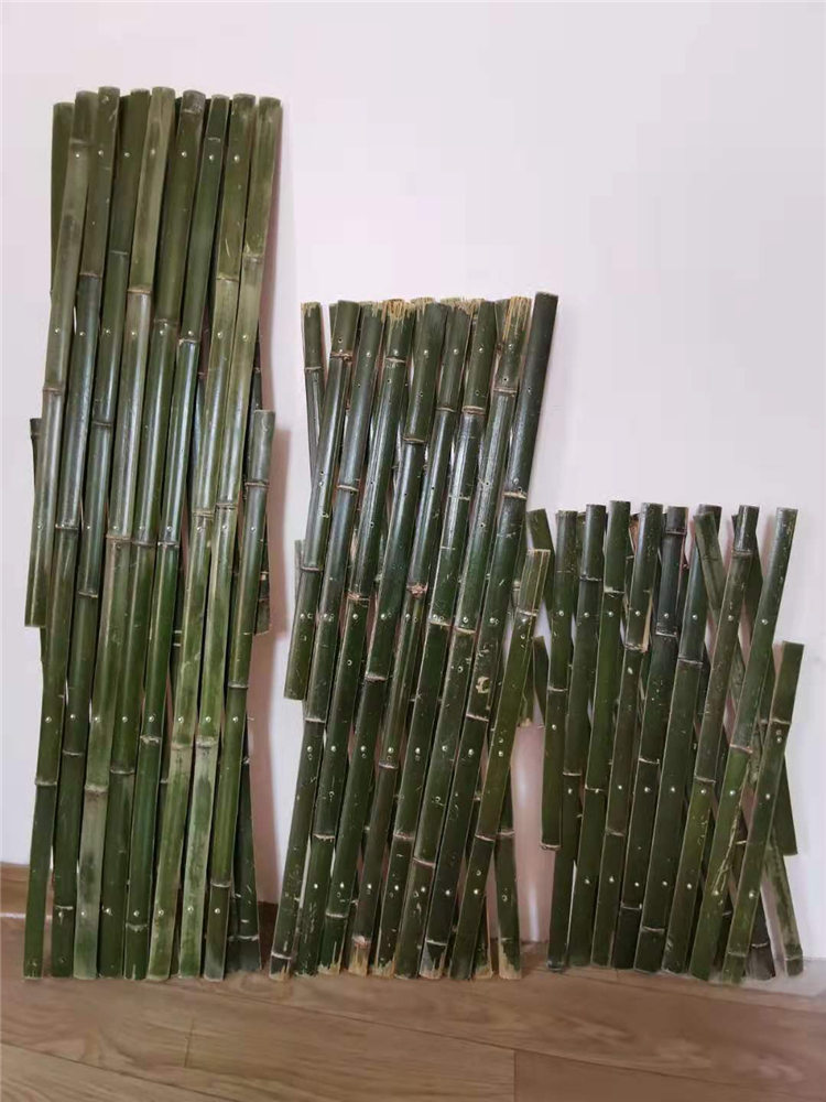 合浦竹篱笆绿化护栏防腐木护栏竹子护栏全国供应