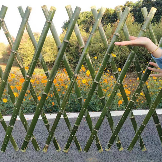 姑苏区竹篱笆木护栏竹栅栏围栏塑钢护栏质量好