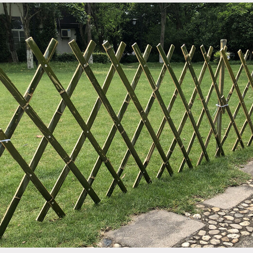 漯河竹篱笆道路围墙花园花园栅栏竹护栏价格定制定做