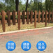 襄阳区仿竹护栏绿化护栏烟台开发区pvc护栏竹节围栏