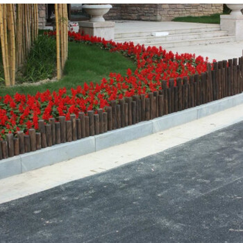 建瓯竹篱笆塑钢护栏菜园使用