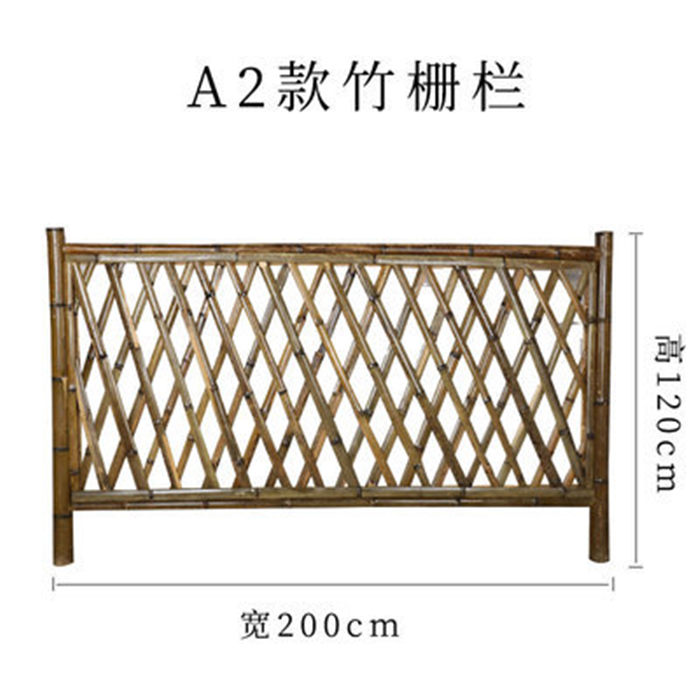 望江县 竹护栏塑钢护栏甘肃高台插地围栏仿竹篱笆塑钢护栏