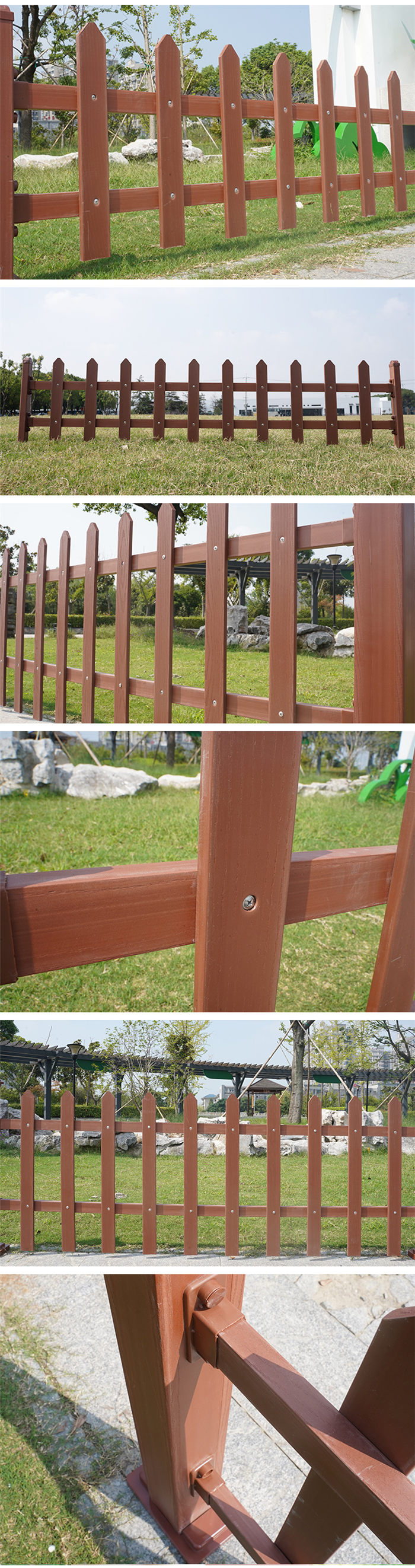 南城 仿竹护栏绿化护栏临汾永和仿竹节护栏仿竹篱笆绿化护栏