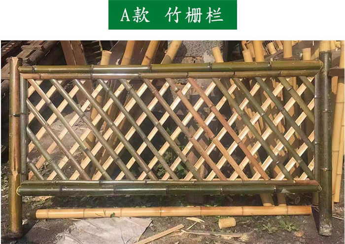 沁阳 仿竹护栏木篱笆潍坊临朐围栏栅栏竹节围栏