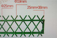 武安仿竹护栏pvc护栏德州齐河绿化栏杆围栏竹节围栏
