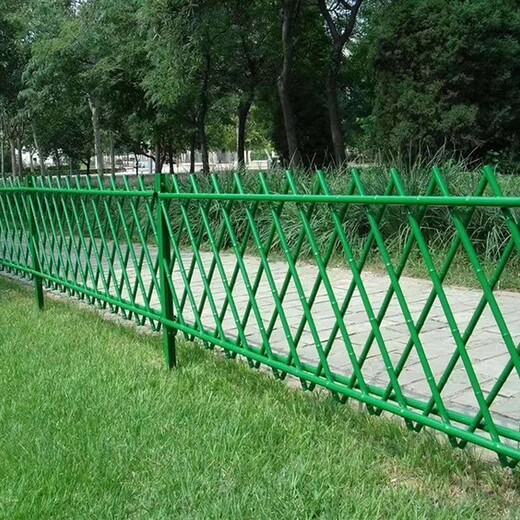 福山区竹篱笆围墙护栏临沂沂南pvc塑钢护栏竹子护栏围墙护栏