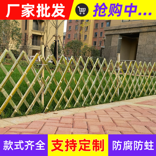新建县竹护栏塑钢护栏湖北远安竹子围栏仿竹篱笆塑钢护栏