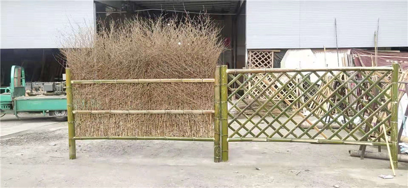 西湖 竹篱笆花园篱笆迪庆香格里拉紫竹篱笆竹子护栏花园篱笆