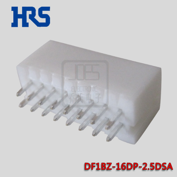 DF1BZ-16DP-2.5DSA矩形16针脚针座现货Hirose代理HRS当天发货