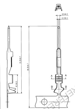 GT10A-2022PCF汽车端子HRS现货广濑20-22AWG公端子