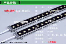 led线条灯铝材数码管护栏管轮廓灯跑马灯LED管屏灯厂家图片1