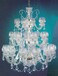 欧式新款精美水晶玻璃吊灯豪华水晶灯精致美观水晶玻璃多层灯销售