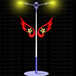 赤峰路燈燈籠裝飾LED壓克力中國結,LED壓克力中國結