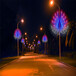 眾熠LED壓克力中國結,2.8米80W路燈燈籠裝飾尺寸多樣