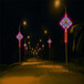 众熠路边灯杆装饰,赤峰古典中国结众熠路灯灯笼装饰LED压克力中国结