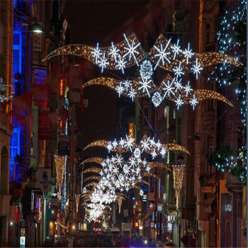 LED灯笼众熠街道装饰亮化路边灯杆装饰,步行商业街道