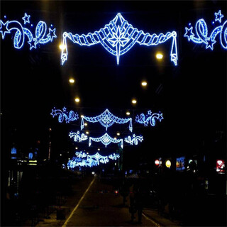 众熠跨街过街灯,古典中国结众熠街道装饰亮化LED过街灯图片1