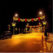 众熠跨街过街灯,灯杆装饰亮化工程众熠街道装饰亮化商业街道亮化灯