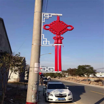 河南铁架中国结众熠发光中国结灯广告灯箱,发光灯笼
